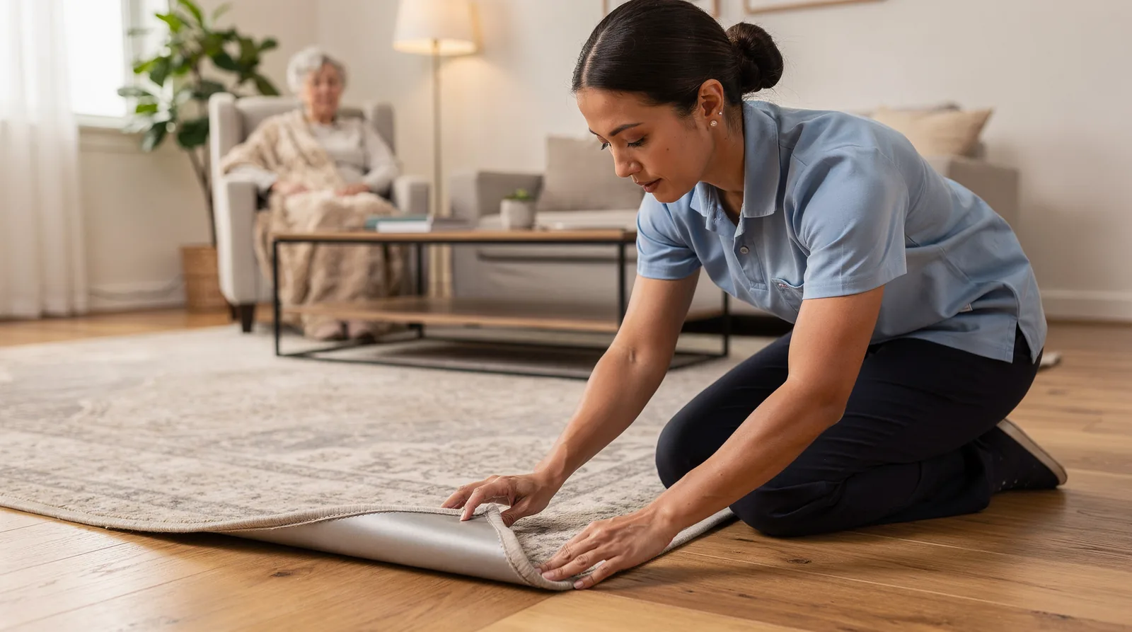 Caregivers work with sensitivity, respect, and attention to each client's unique strengths and daily routines