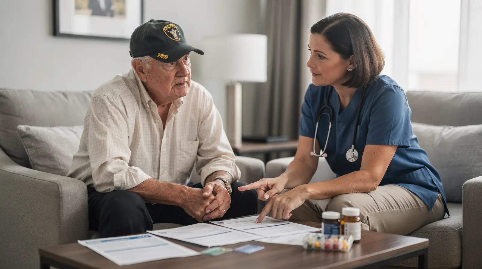 The VA offers many health benefits for veterans with dementia through its Geriatrics and Extended