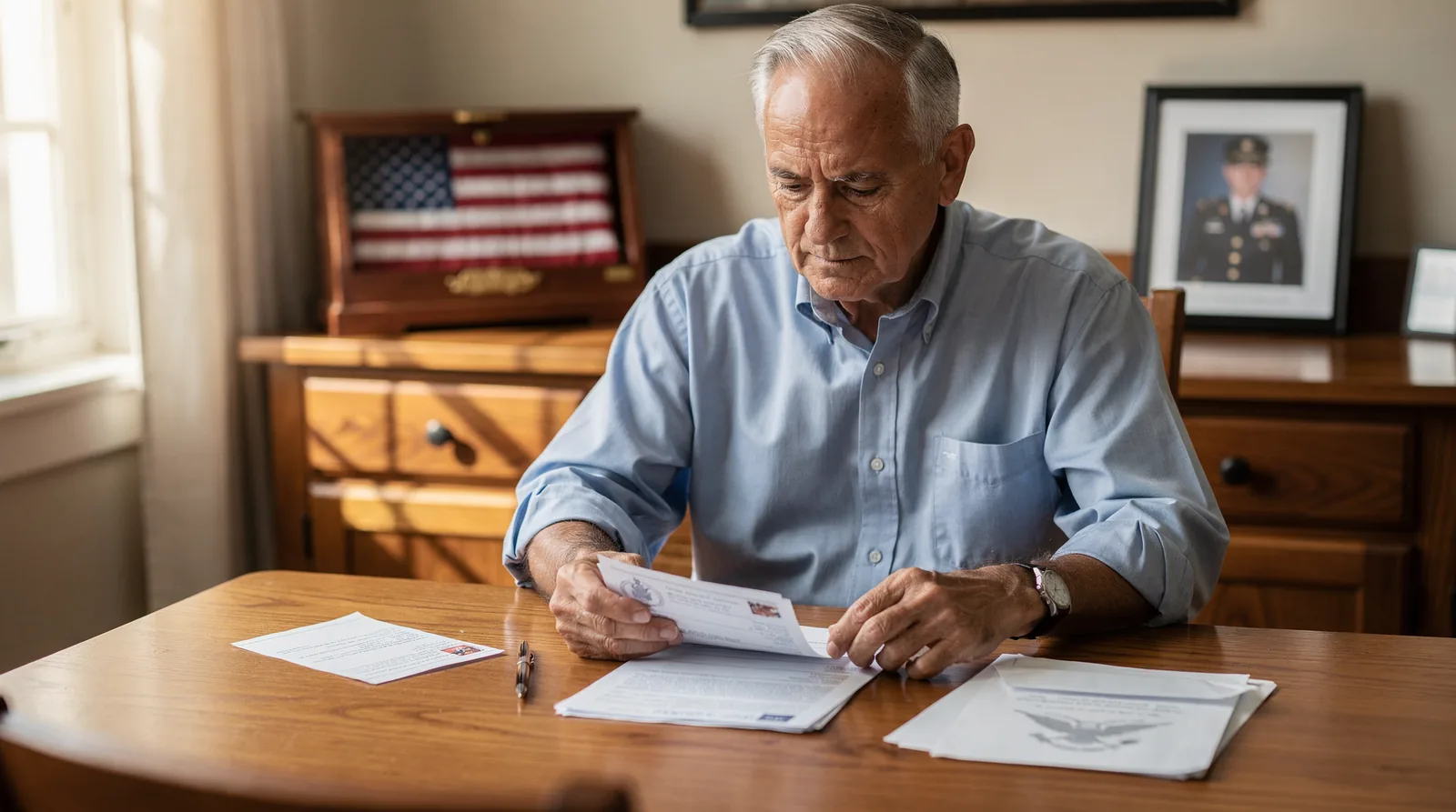 To qualify for VA pension benefits that may help pay for memory care, the veteran