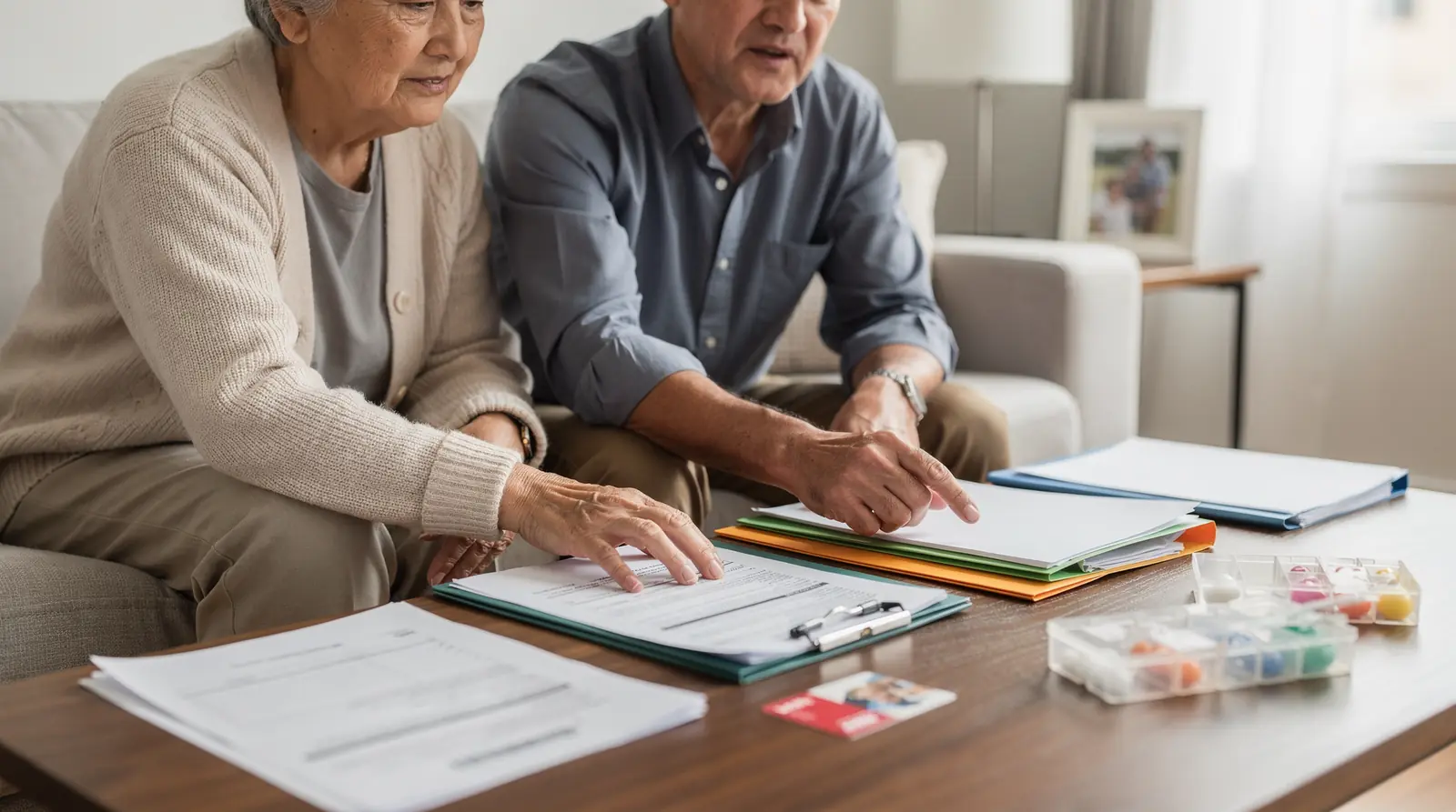 Medicare covers hospital care, some physician fees, and limited home health services, but excludes personal