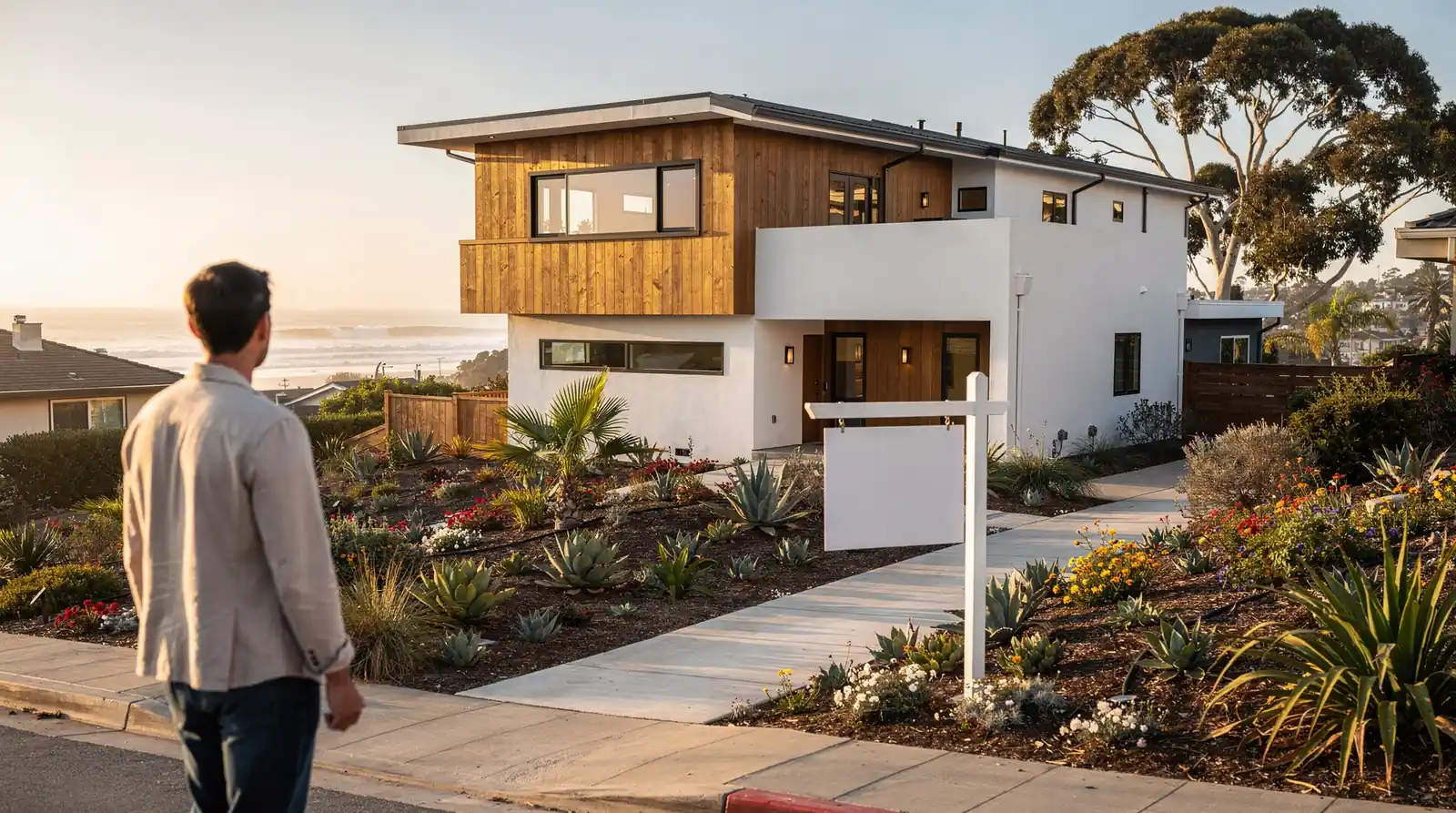 The median home price in Encinitas is $1.8M as of February 2026.; Leucadia offers