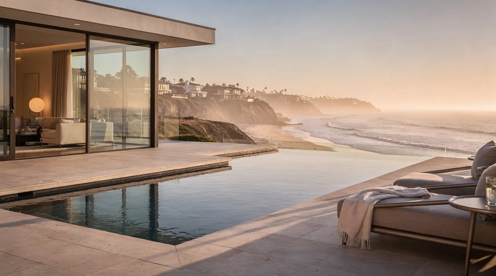 Del Mar is a premier coastal community known for walkable luxury and ocean views, attracting