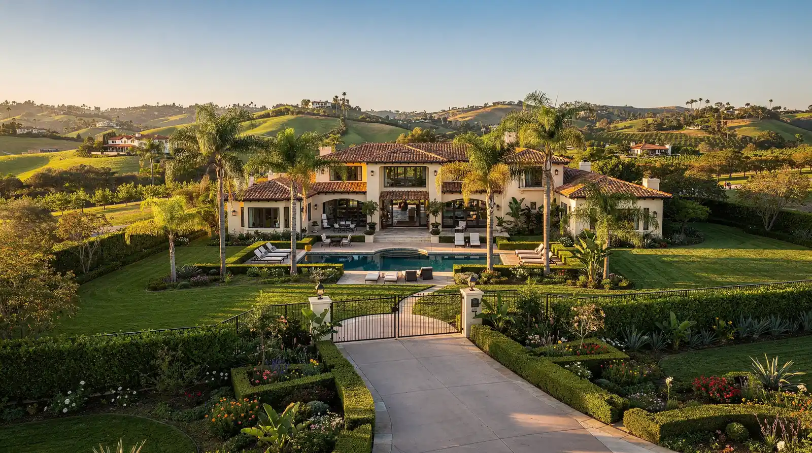 Rancho Santa Fe provides gated estate privacy and expansive lots, making it a premier choice