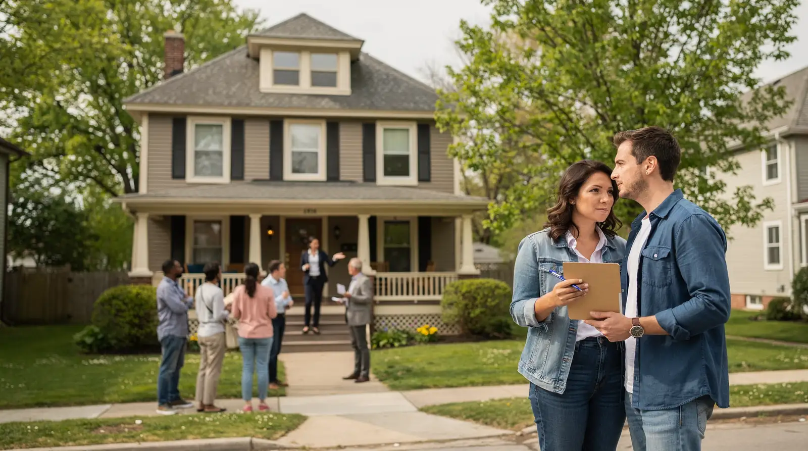 The Rochester housing market is described as very competitive.; There were 489 homes sold