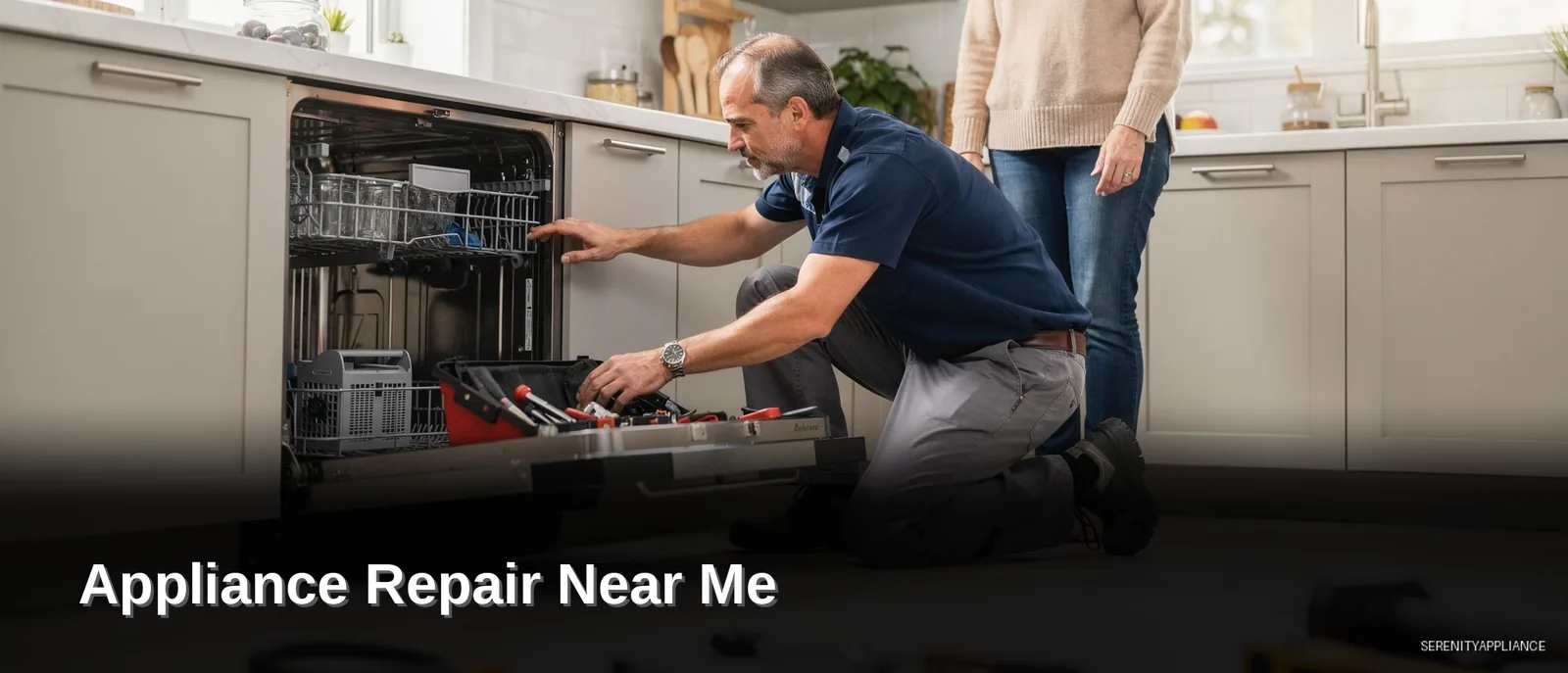 Same-day appliance repair service is available so homeowners and businesses aren't left waiting days