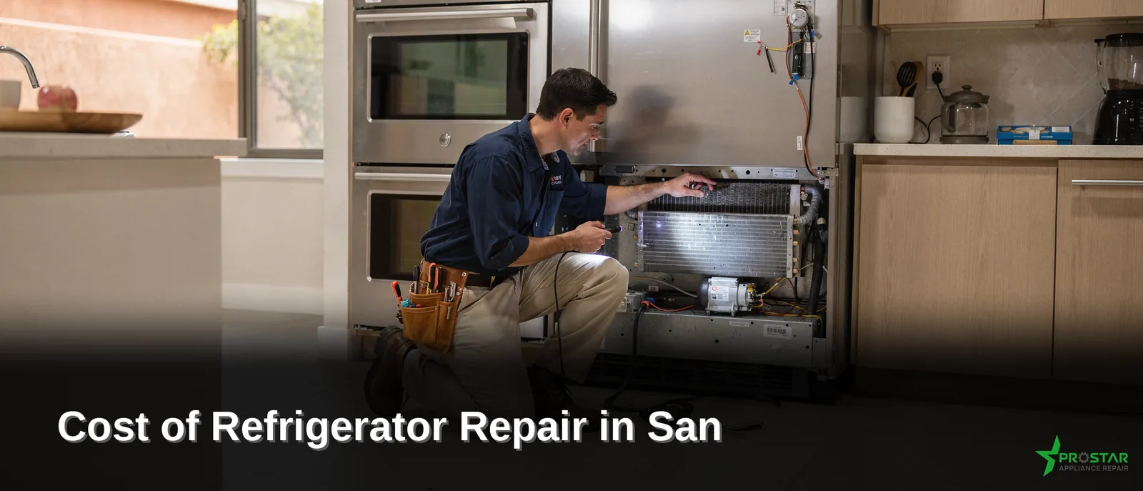 Refrigerator repair pricing depends on the specific issue and the parts required, with upfront estimates