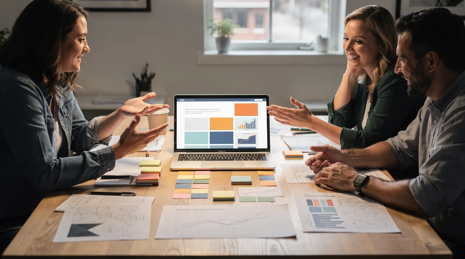 Visual hierarchy guides users' attention to the most important elements first, influencing their journey through