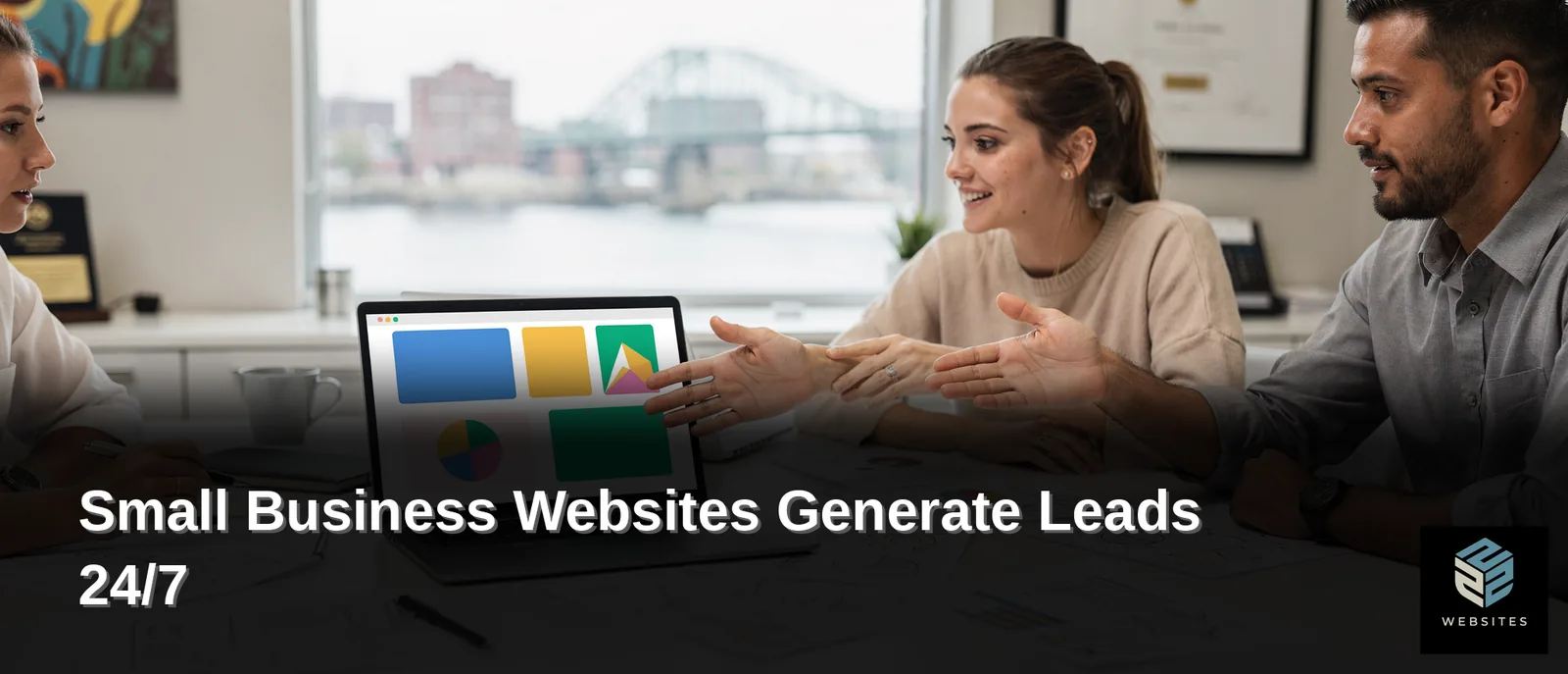 Many small business websites fail because they act as static digital brochures rather than active