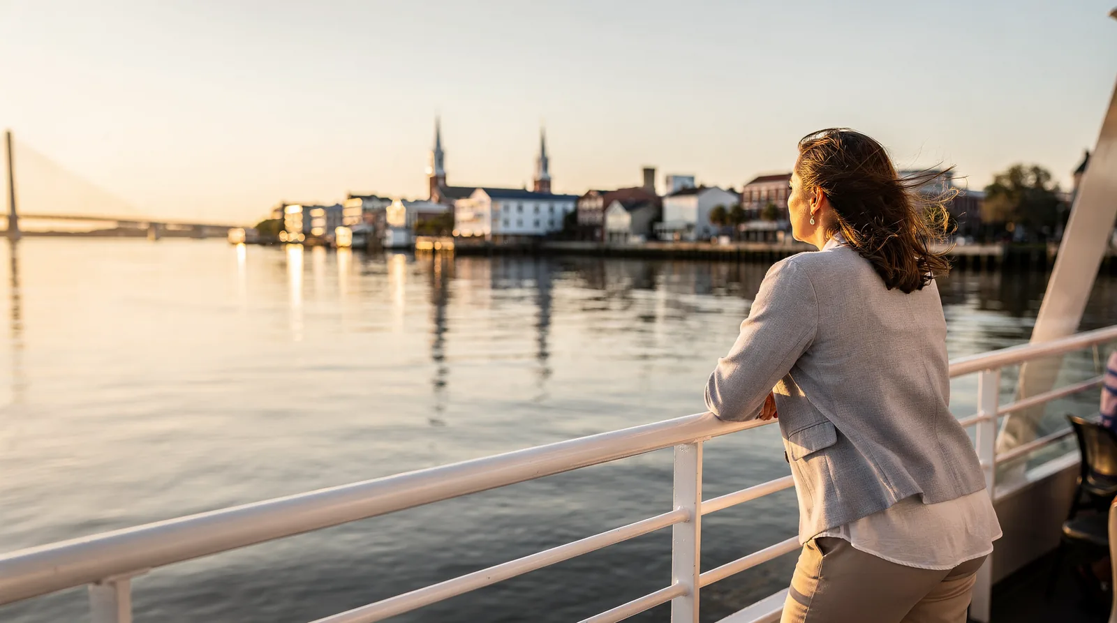 A one-hour guided cruise offers a relaxed way to see the Kanawha River and Charleston