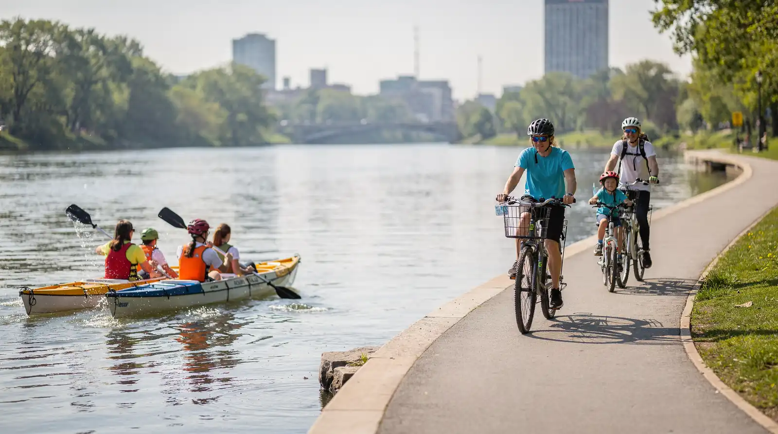 Guided rentals with safety gear and beginner-friendly instruction make paddling accessible to families of varying