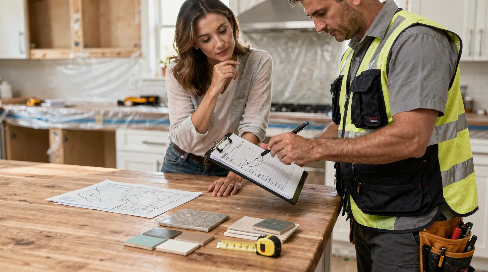 A qualified commercial contractor should warrant that work is performed in a workmanlike manner