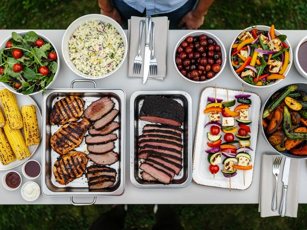 BBQ menus appeal to a wide range of tastes, making them a crowd-pleasing choice