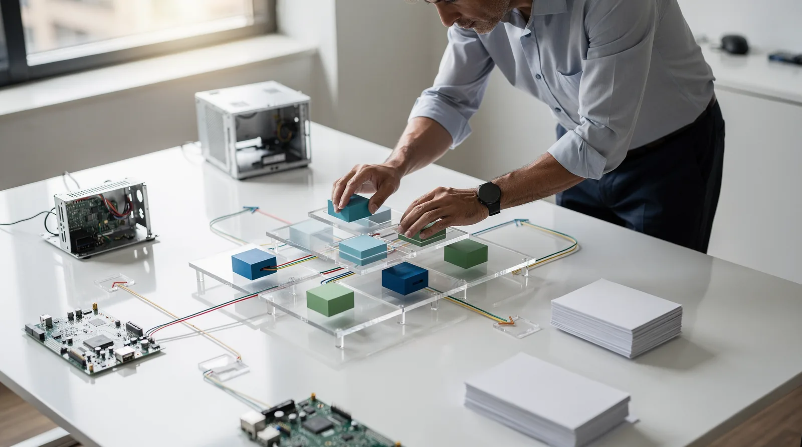 Duque builds agentic AI systems that prove AI works before teaching teams to run them