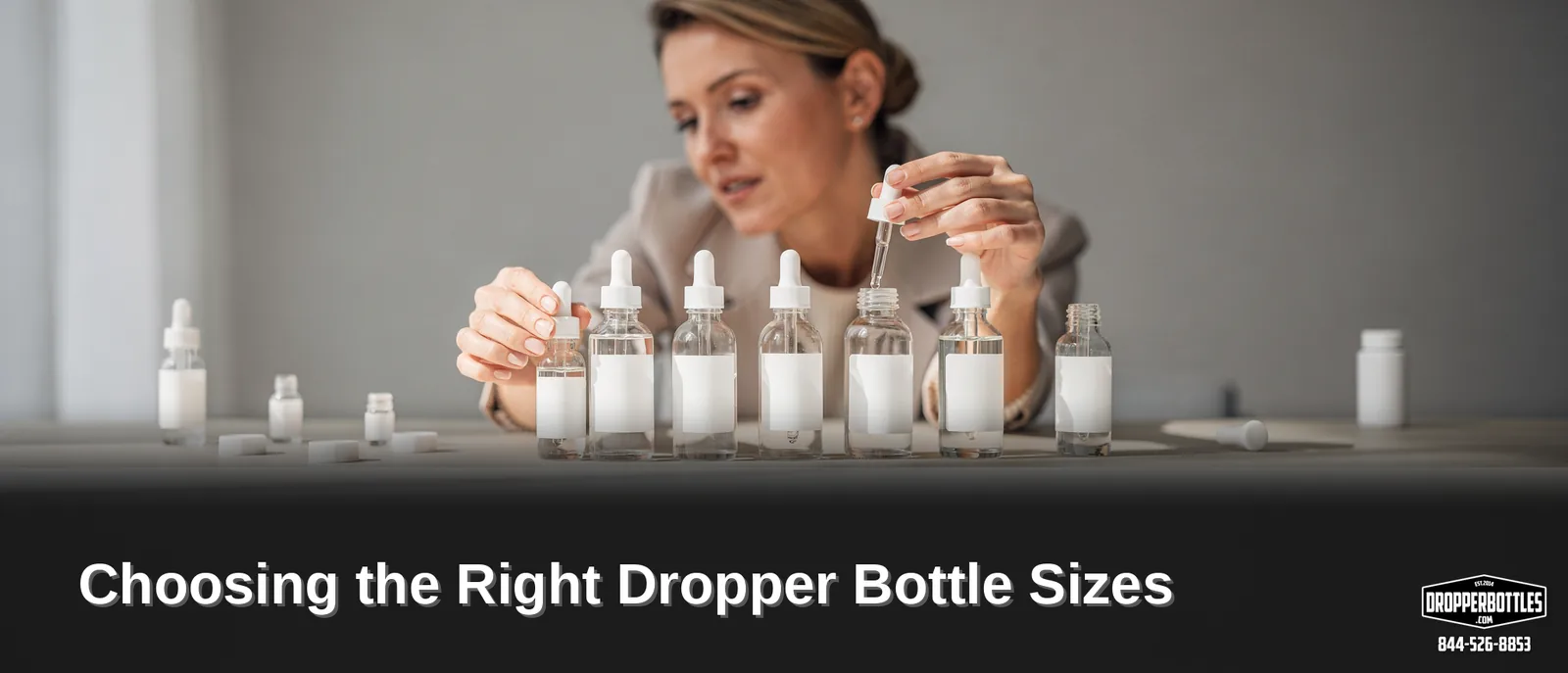 The company offers a 30mL euro round glass bottle with an 18-DIN neck finish, sold