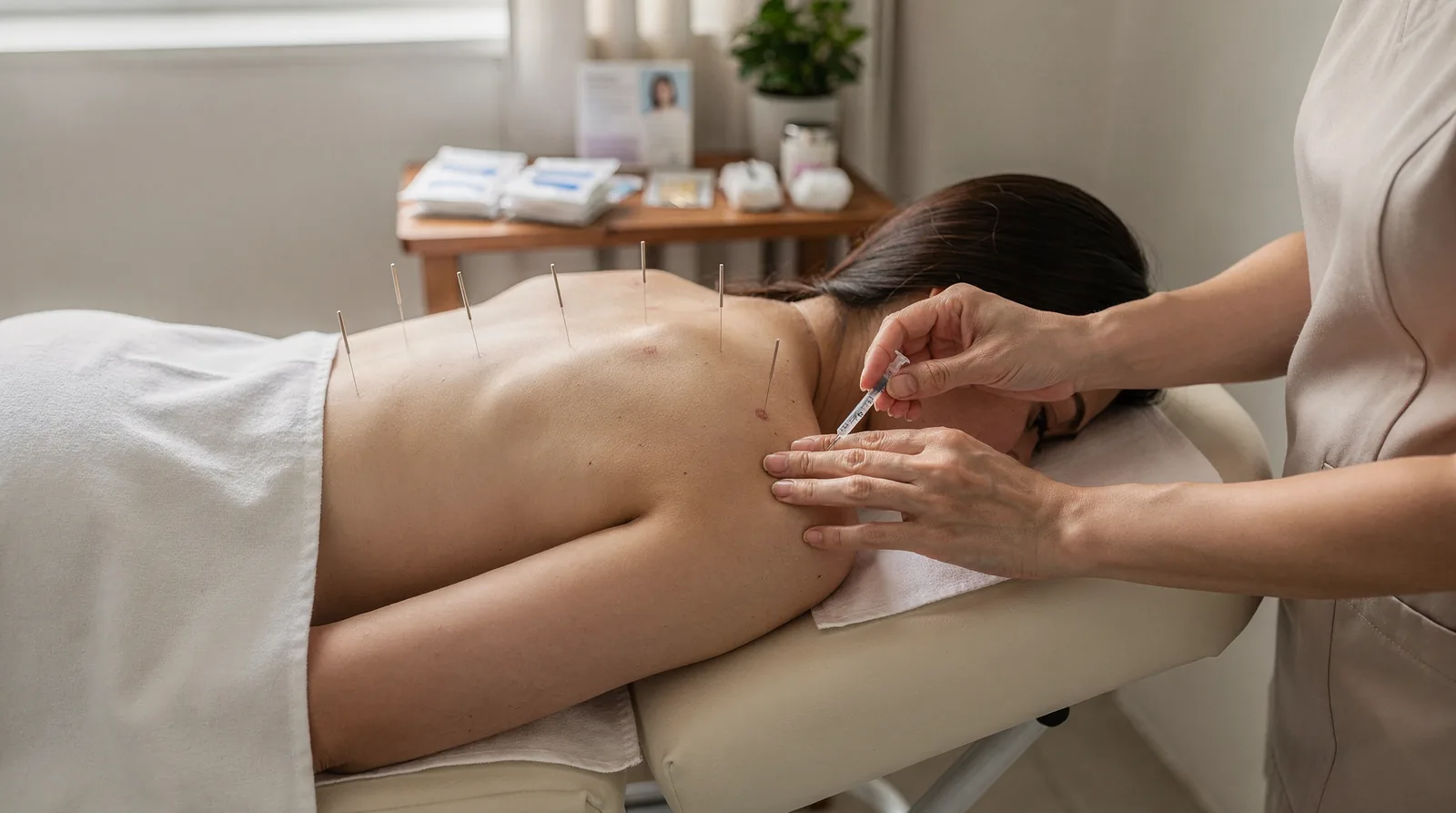 During the first appointment, the acupuncturist will talk to the patient about their condition before