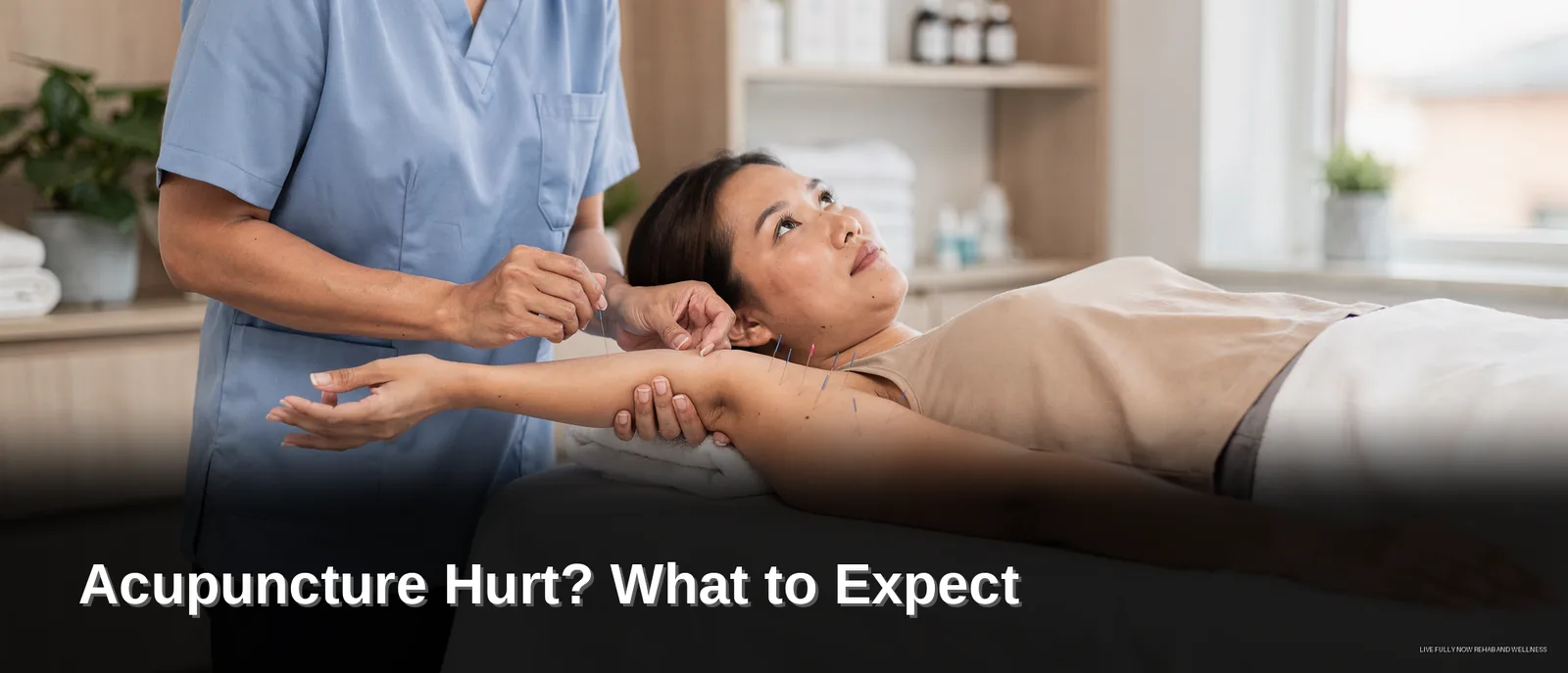 Acupuncture involves inserting extremely fine needles, which most patients find painless or nearly painless