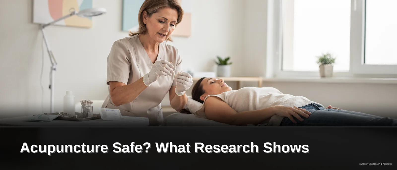 Acupuncture is generally considered safe when performed by an experienced, well-trained practitioner using sterile needles