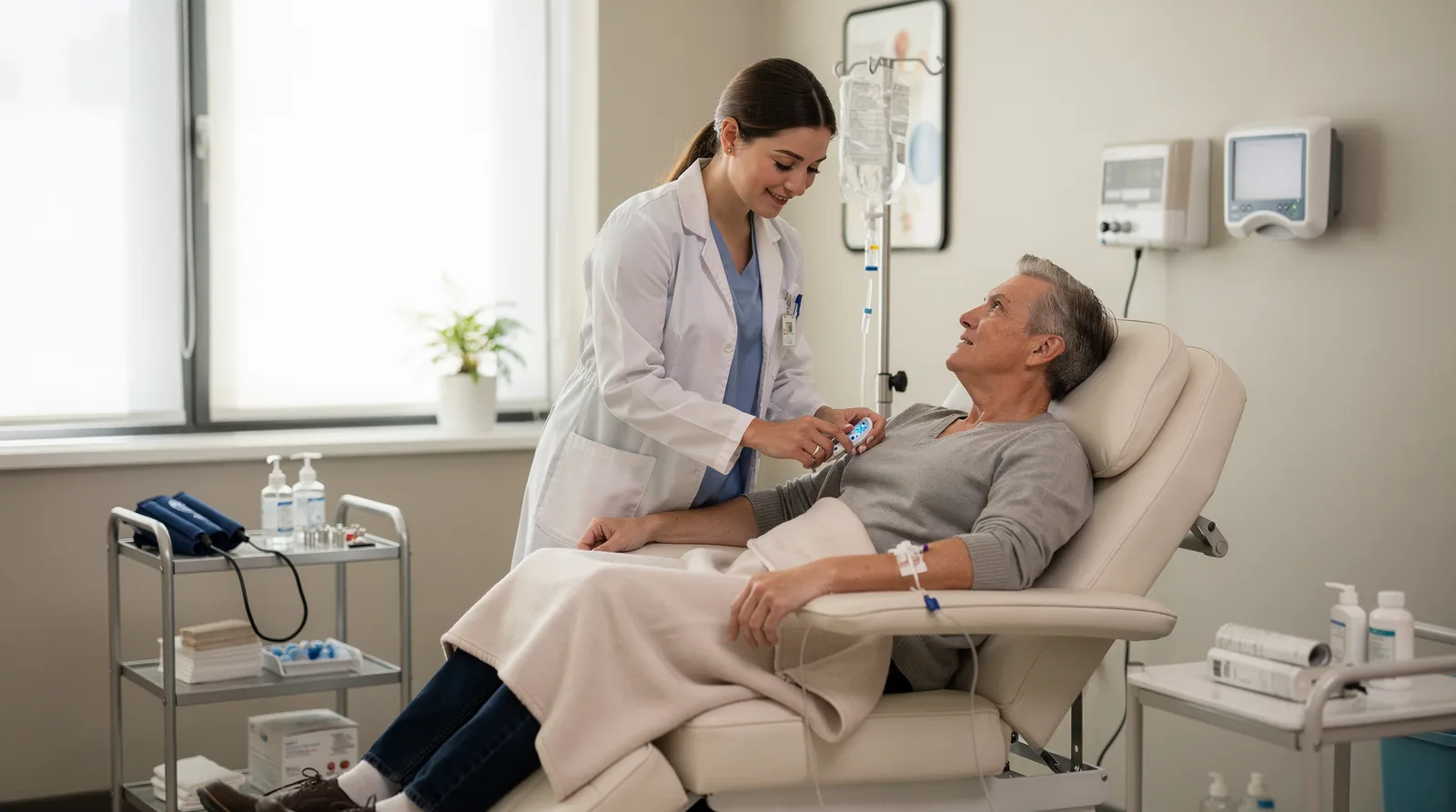 During the first appointment, the acupuncturist will talk with you about your condition before any