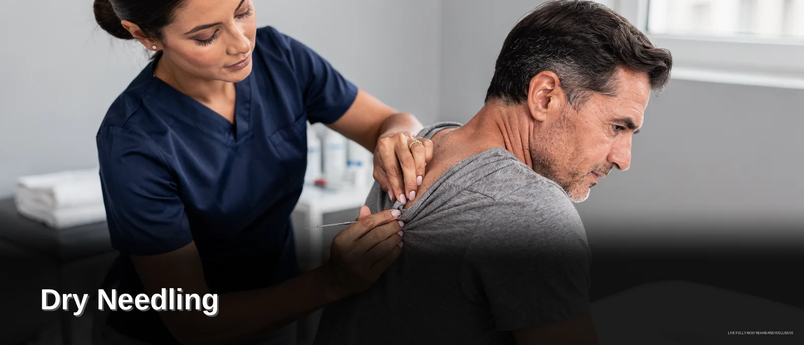 Dry needling is a technique used by trained healthcare providers to treat musculoskeletal pain