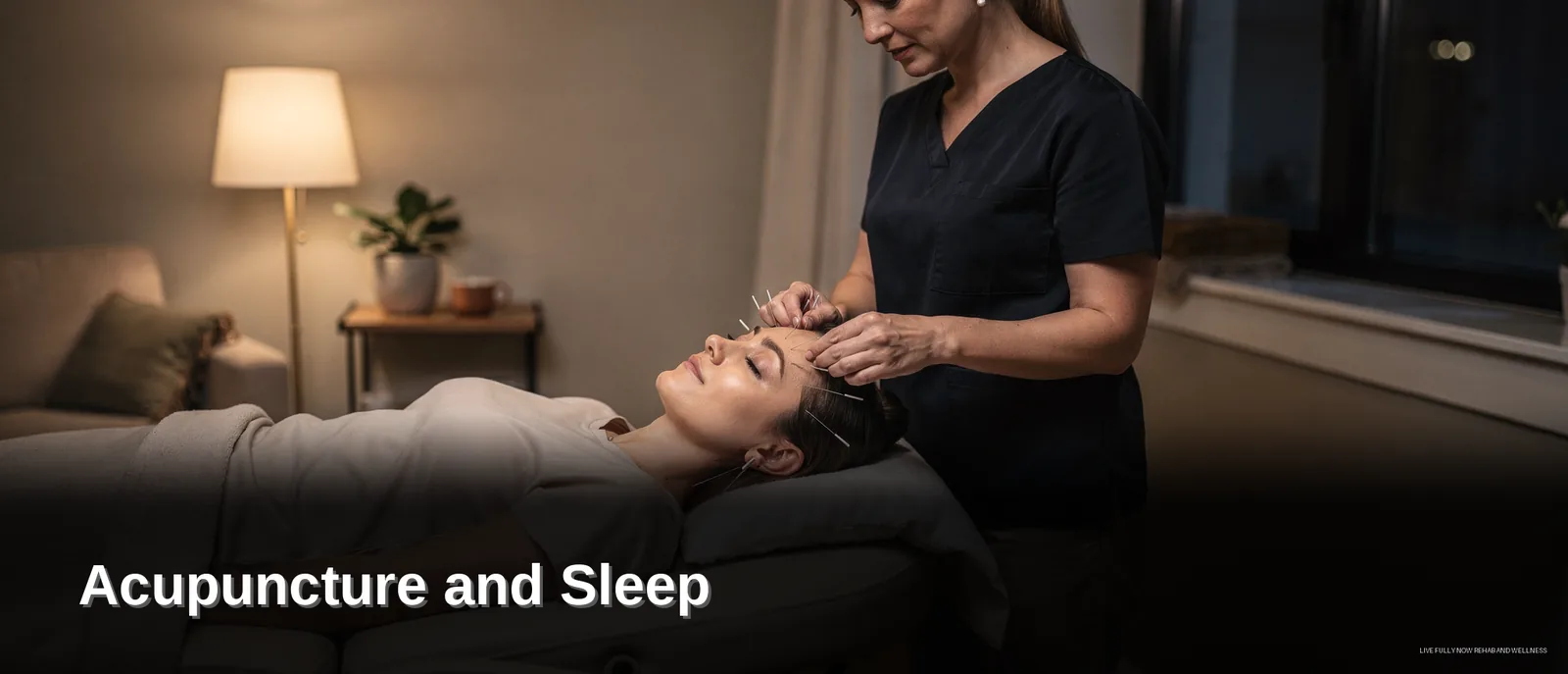 Acupuncture can improve sleep quality, reduce night wakings, and increase total sleep time for people