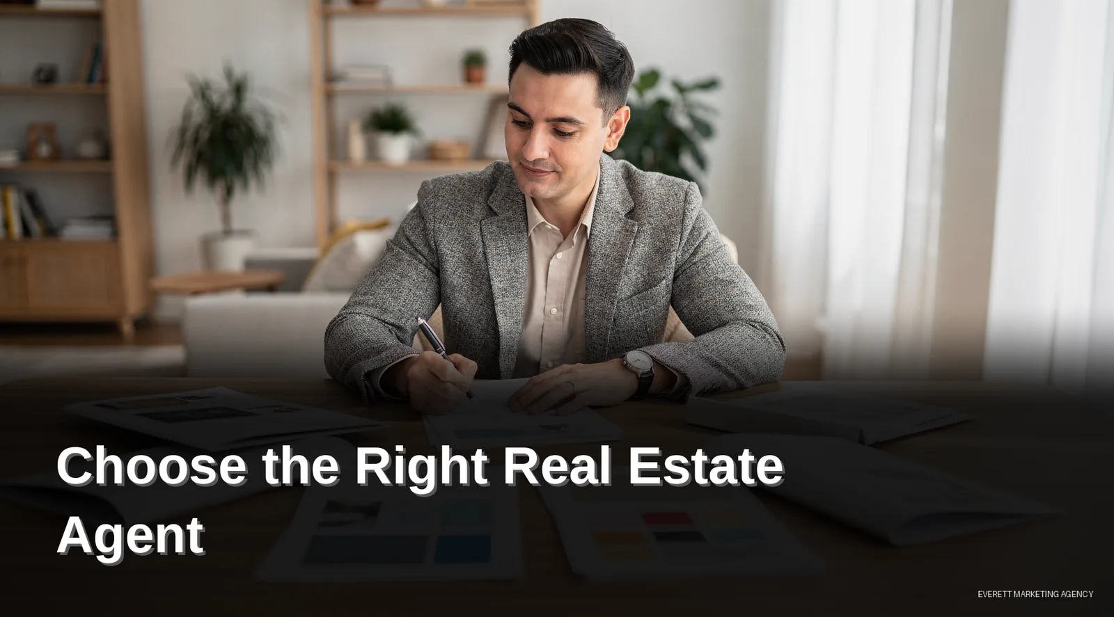 Most sellers work with an agent because the process is complicated and stressful.; You should