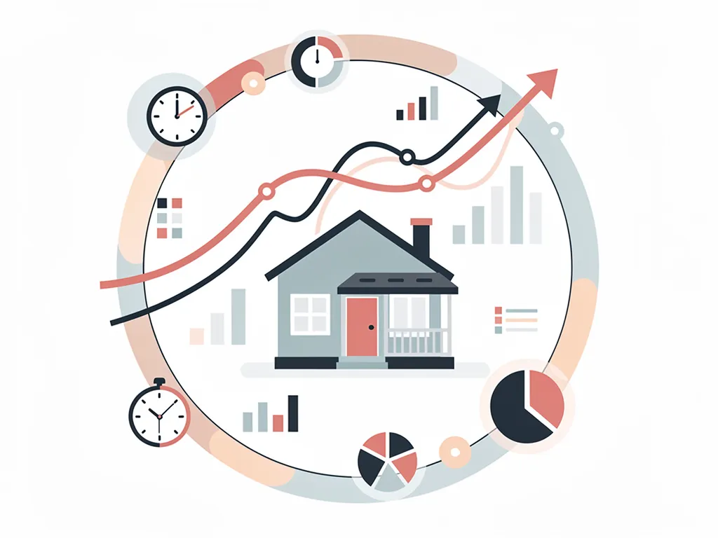 Real estate market trend charts and neighborhood sales data
