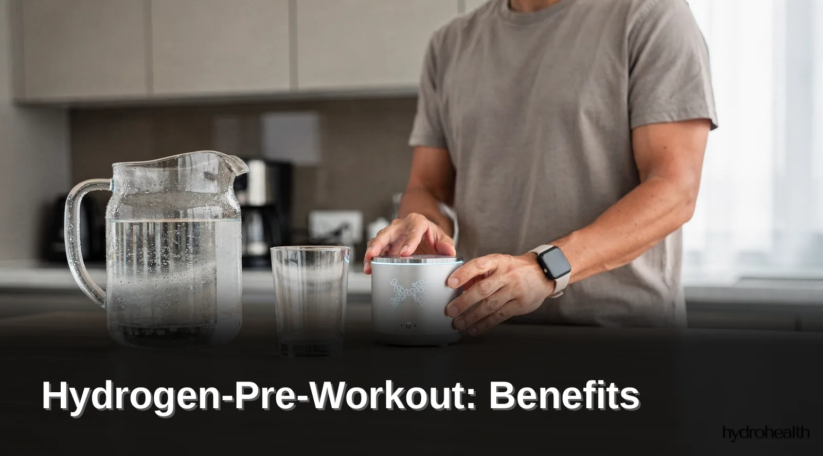 HydroHealth hydrogen tablets dissolve quickly into any water, making pre-workout preparation simple.; The tablets pair