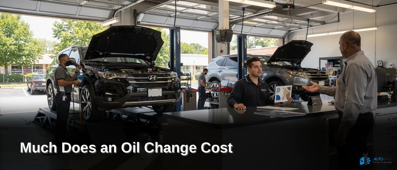 Full synthetic oil change service in Parsippany can start as low as $79.99