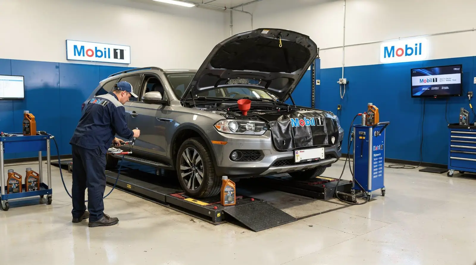 Synthetic oil is engineered to hold up in extreme temperatures, frequent short trips, stop-and-go traffic