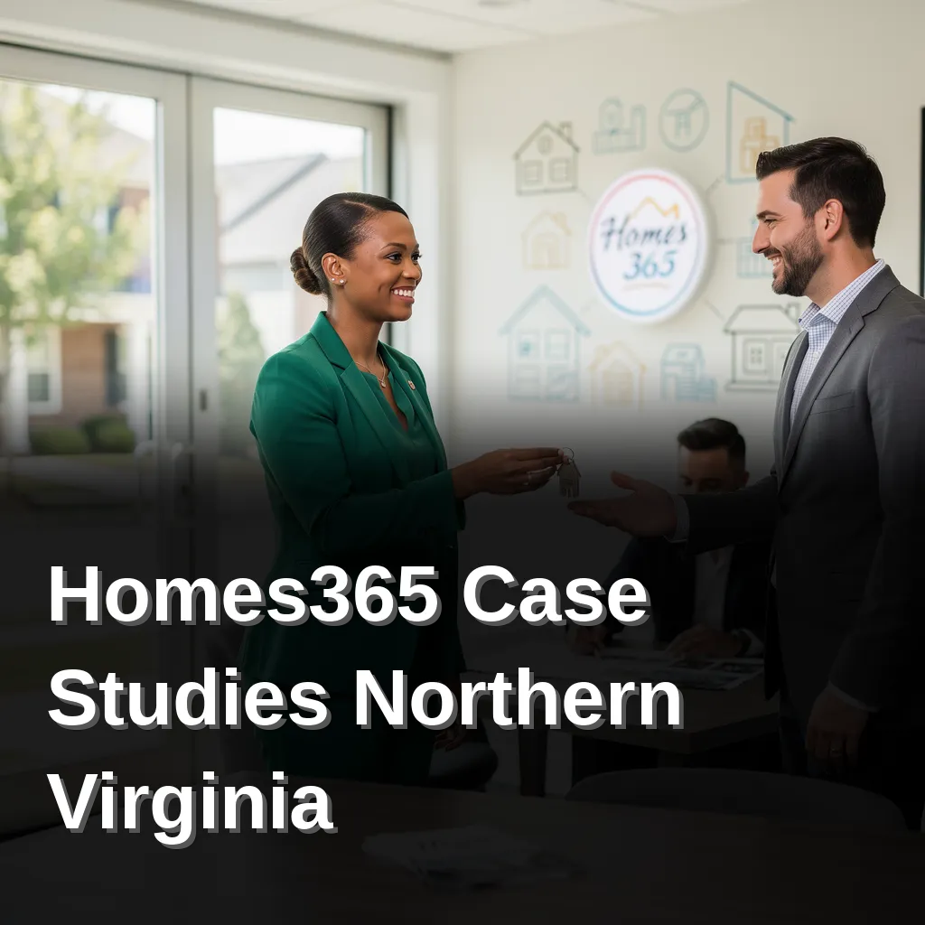 Northern Virginia real estate case study library showing financed developments