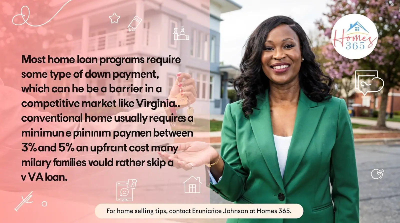 Most home loan programs require some type of down payment, which can be a barrier