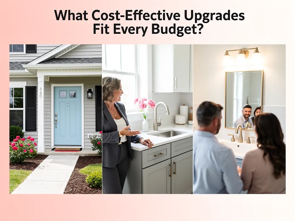 Budget-friendly home upgrades like fresh paint and new lighting