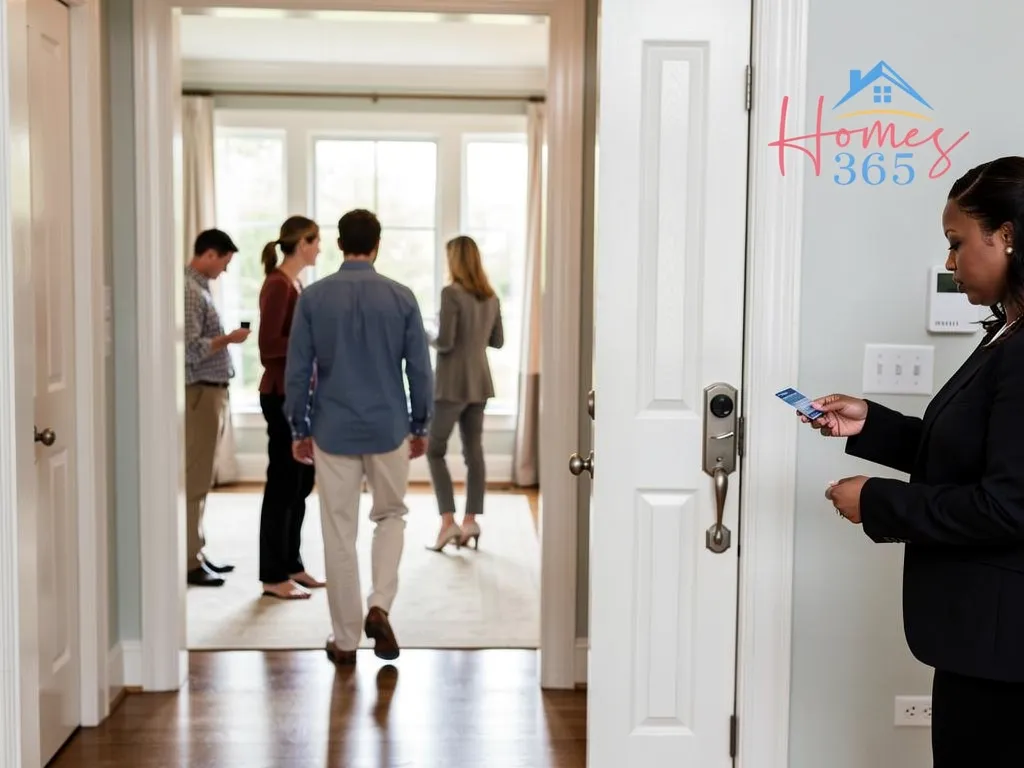 Unsupervised visitors wandering through an unmonitored listing