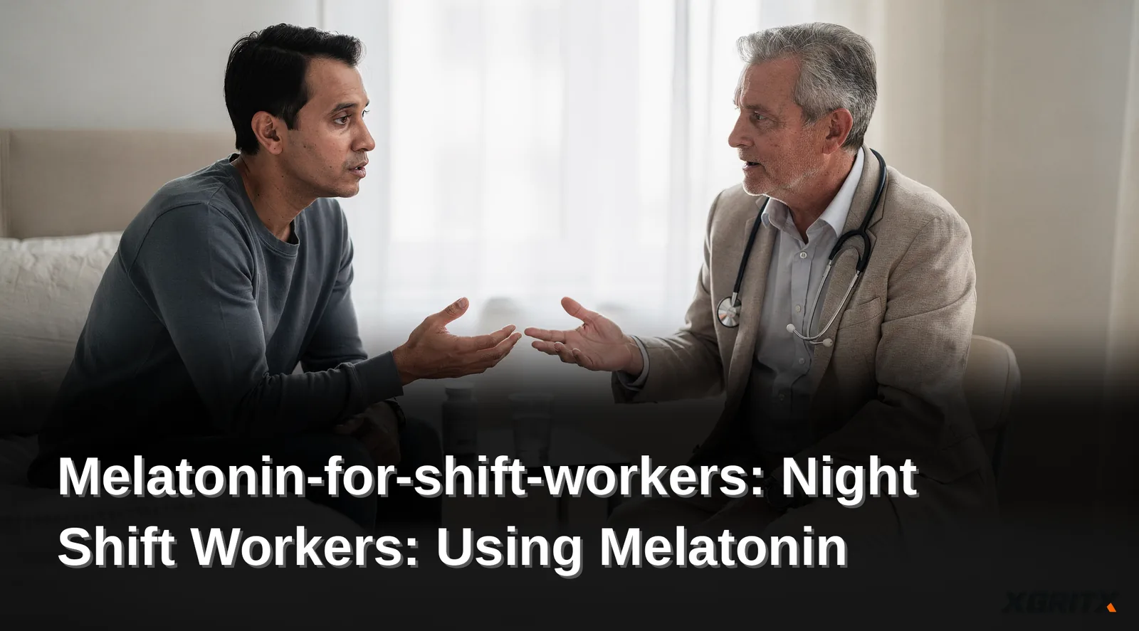 Melatonin is a natural hormone released by the pineal gland only at night, making it