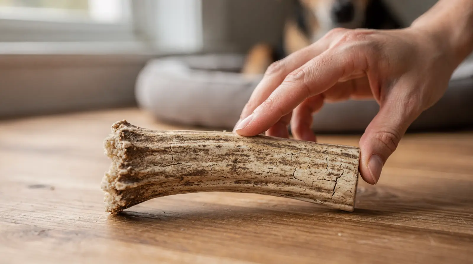 Antler chews do not expire when stored properly, unlike food-based treats.; Because antlers are naturally