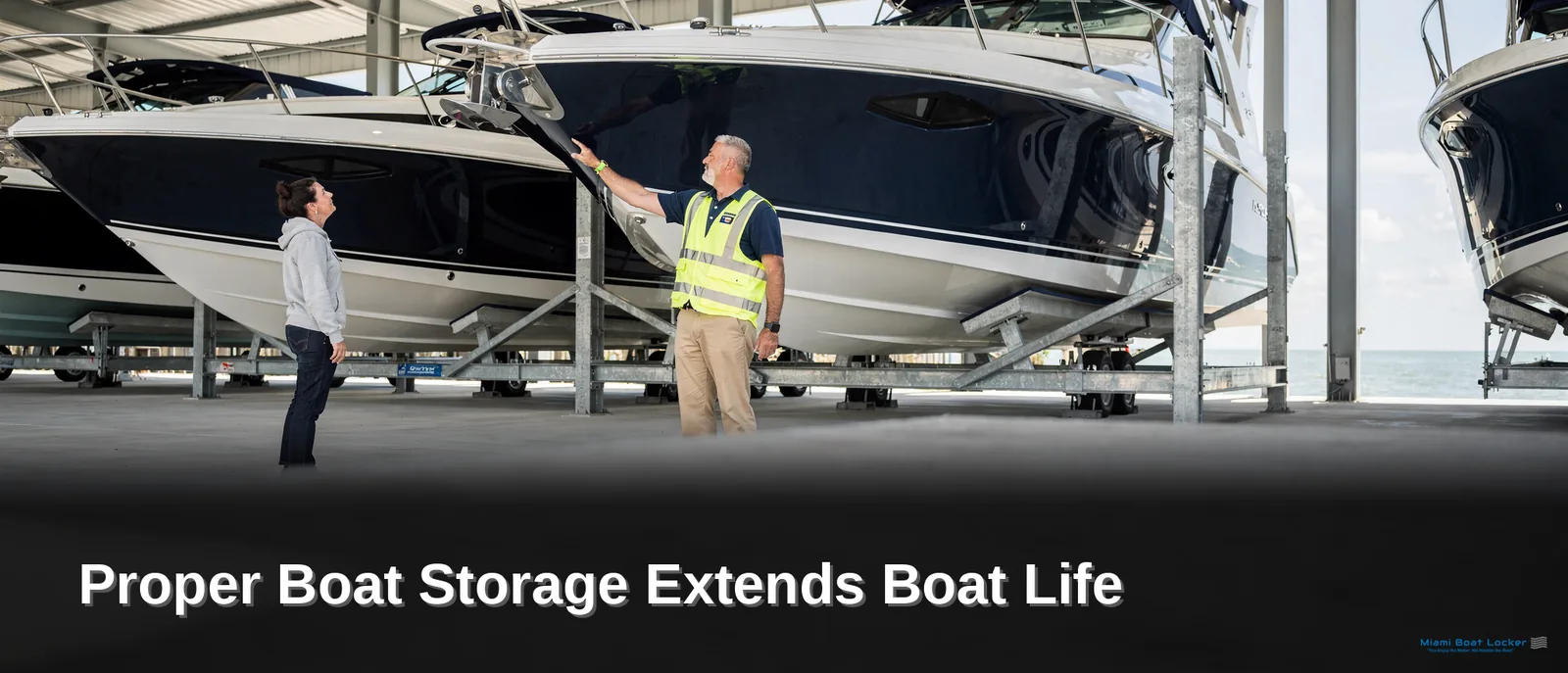 Miami Boat Locker has provided safe and secure boat storage in Miami, FL since 2019
