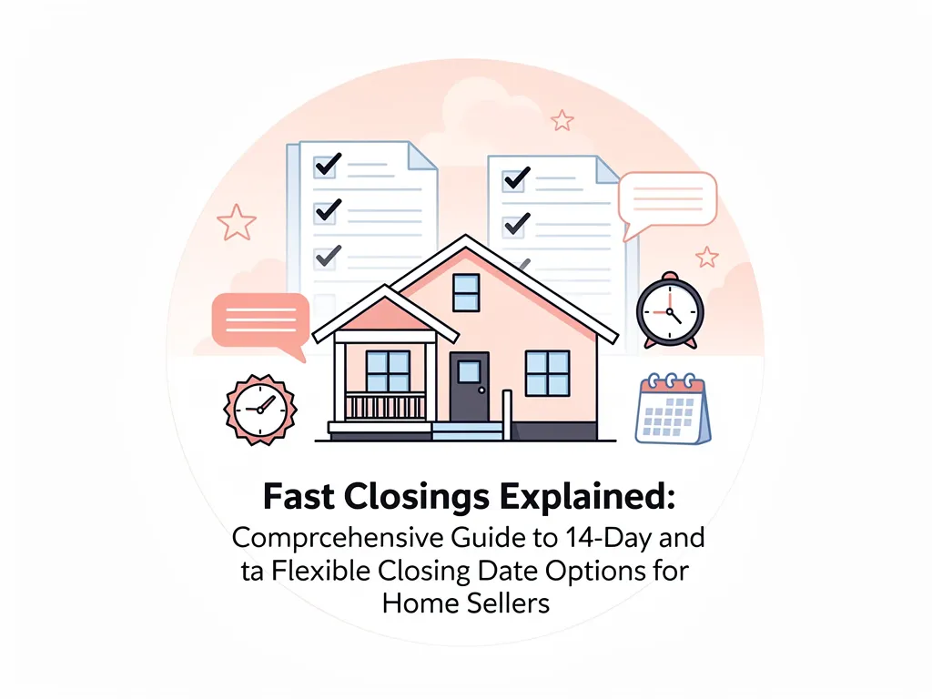 Seller testimonials and data supporting fast home sales Seller testimonials and data supporting fast home sales