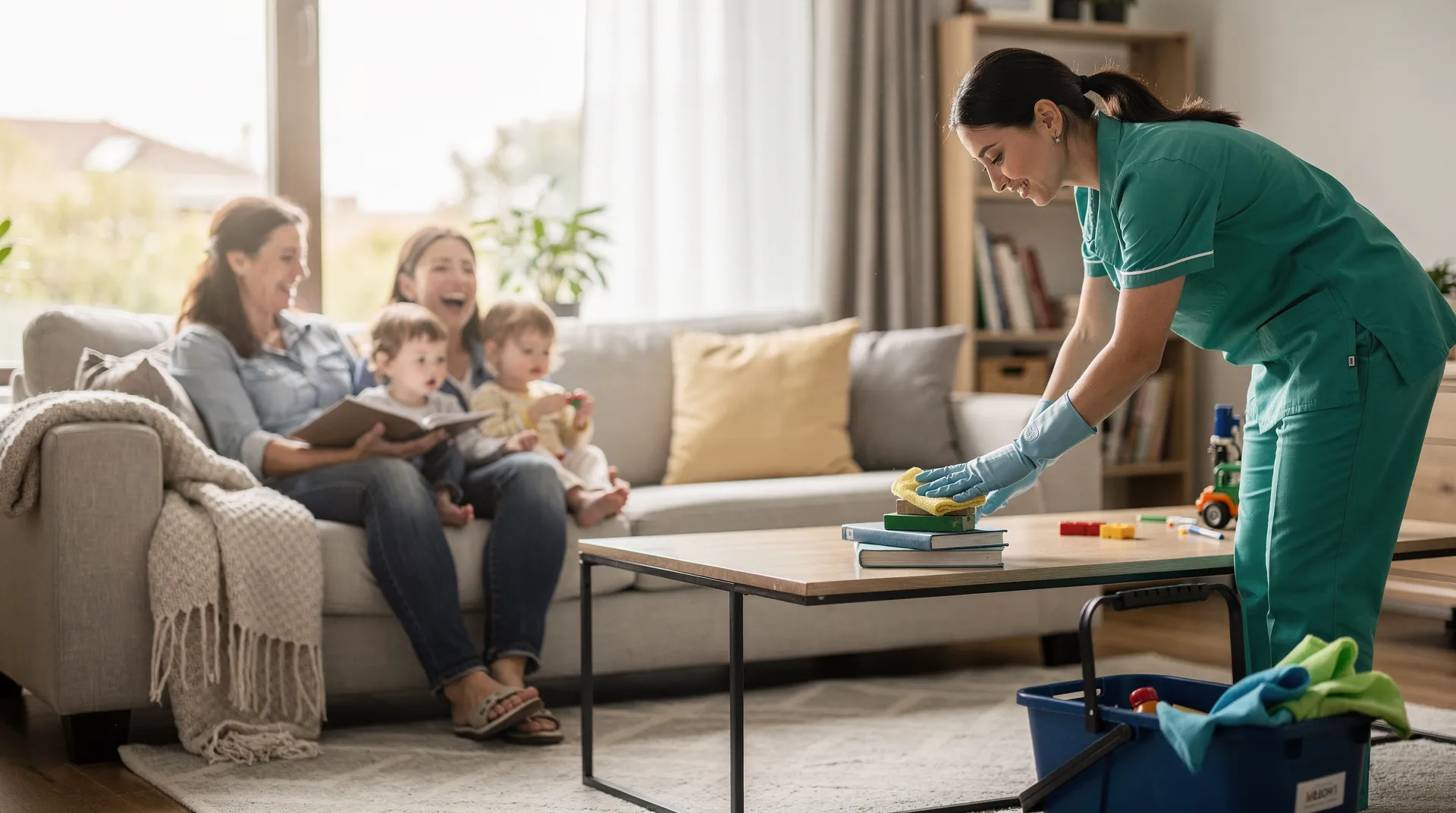 Professional maid service in Burlington County is designed for busy families, professionals, and property owners