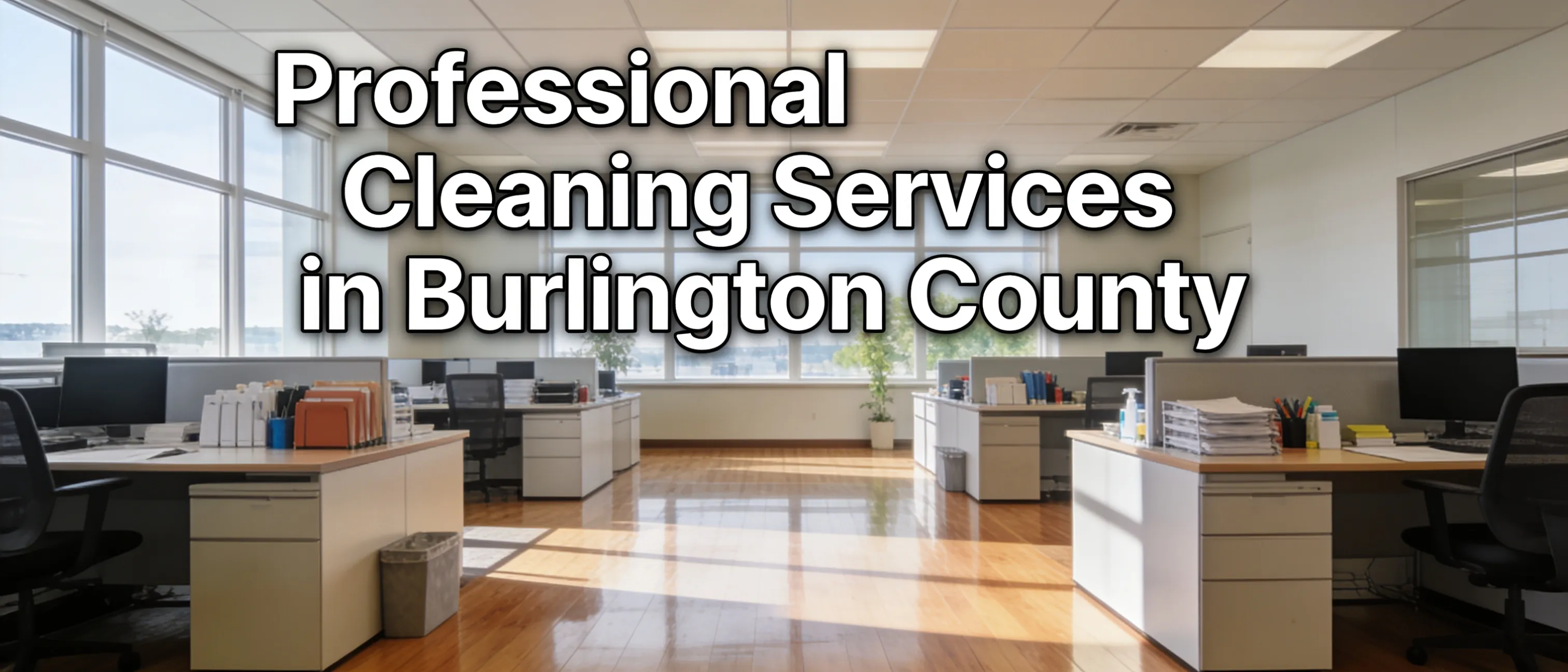 Burlington County residents and businesses benefit from professional cleaning services that maintain healthy, comfortable