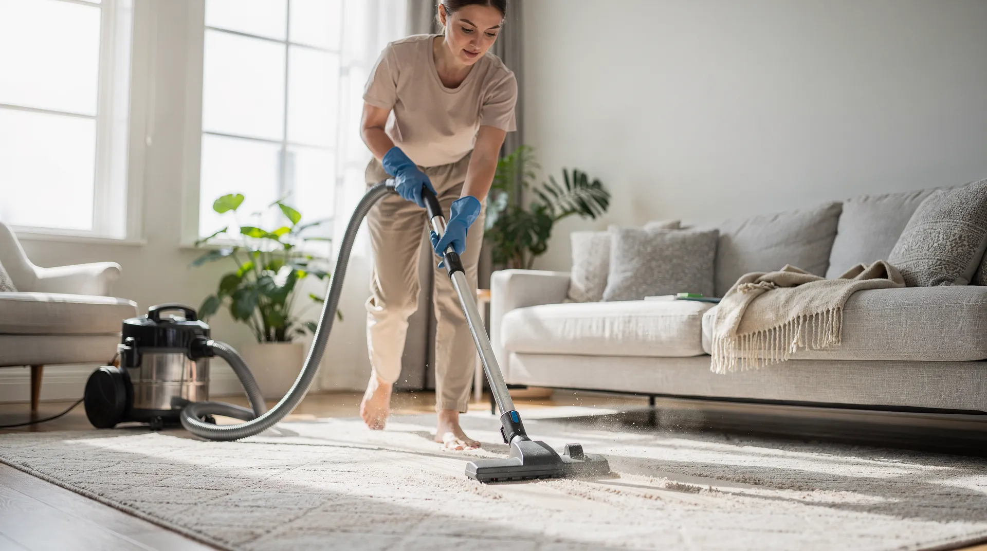 Professional cleaning services use advanced disinfecting technology and eco-friendly products to deliver superior sanitation