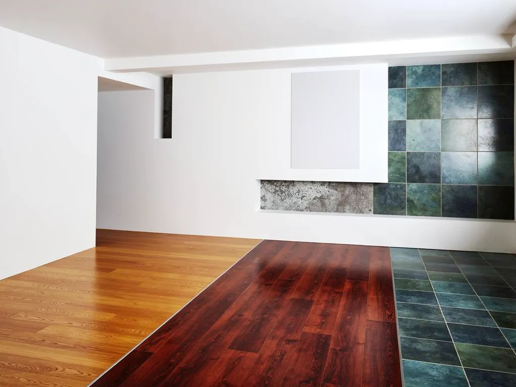 Amber and cognac-toned flooring samples reflecting 2026 color trends