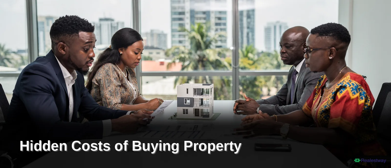 Transaction costs in Lagos typically add 15–25% on top of the listed purchase price.; Many