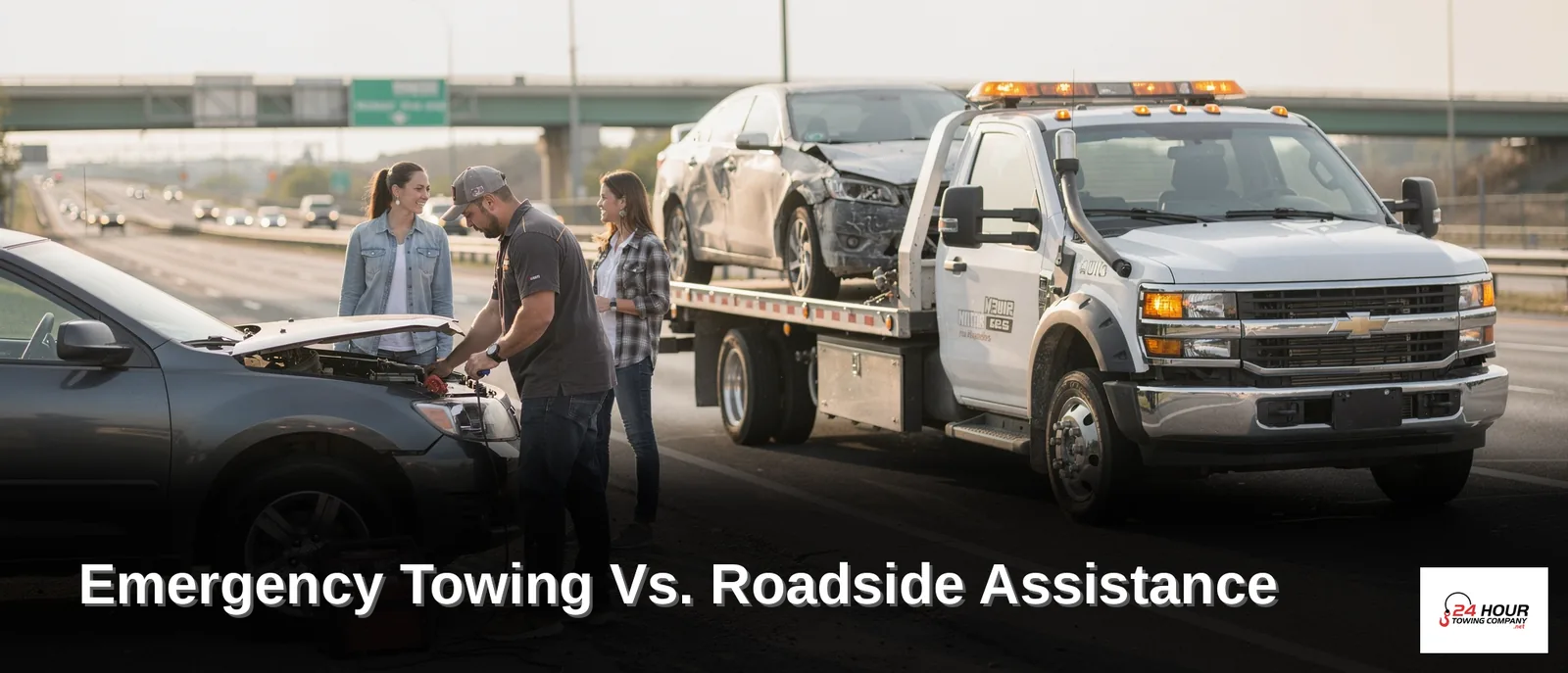 Roadside assistance is designed to resolve minor vehicle problems at the location of the breakdown