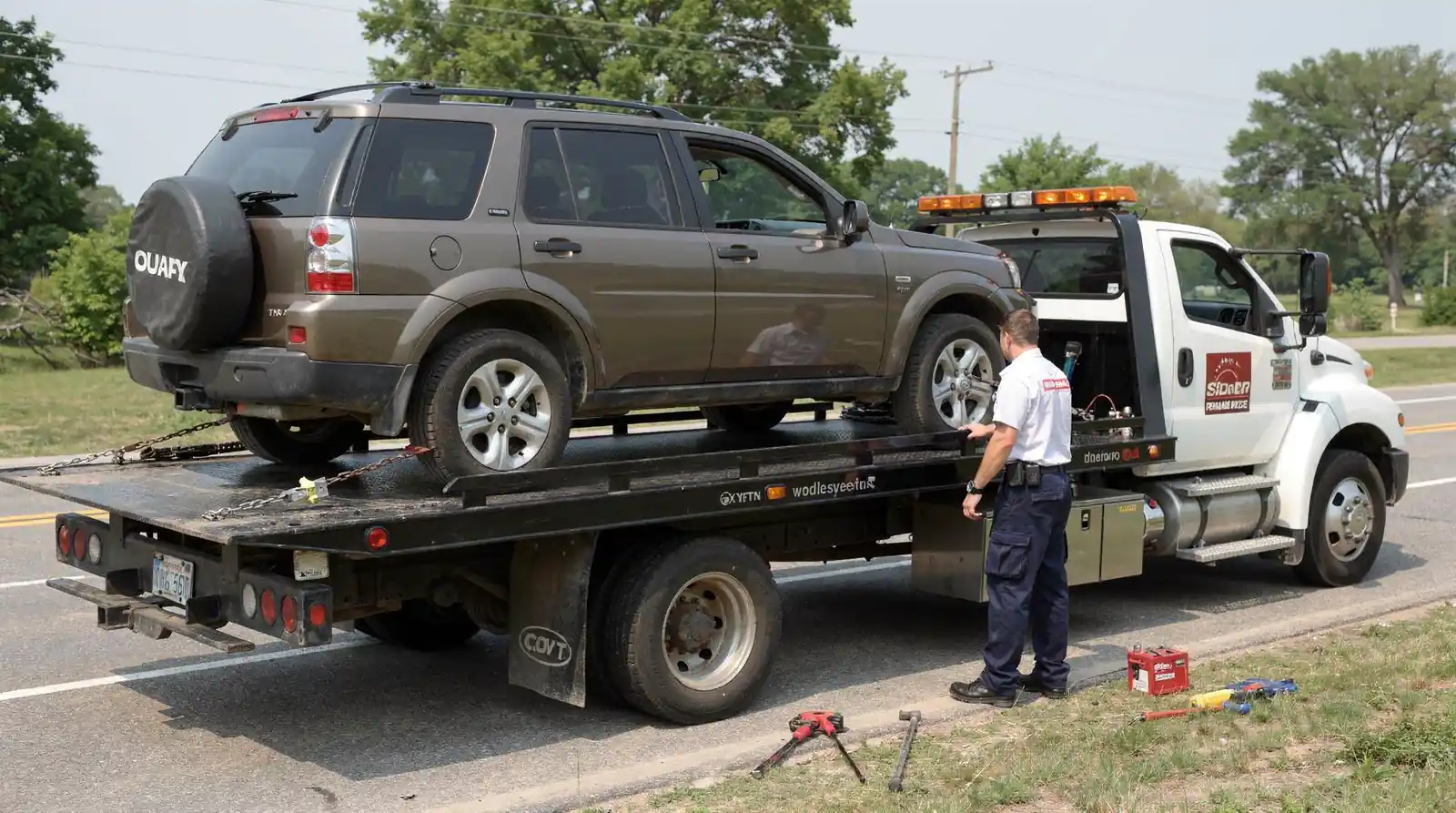 Roadside assistance is often sold as an optional add-on to an auto insurance policy, sometimes