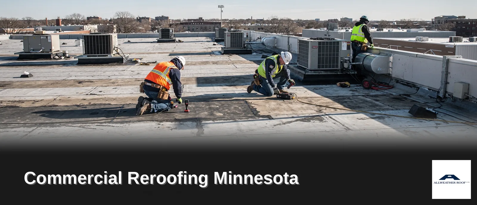 Minnesota commercial buildings endure temperature swings of roughly 140 degrees between summer and winter, exposing