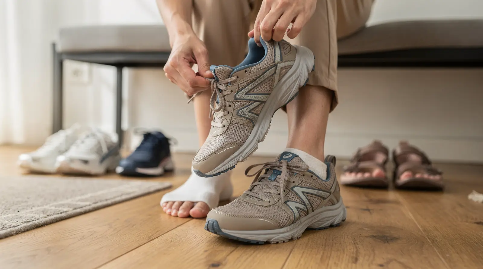 Podiatrist-recommended orthopedic shoes rely on arch support, a stable heel counter, correct width, a roomy