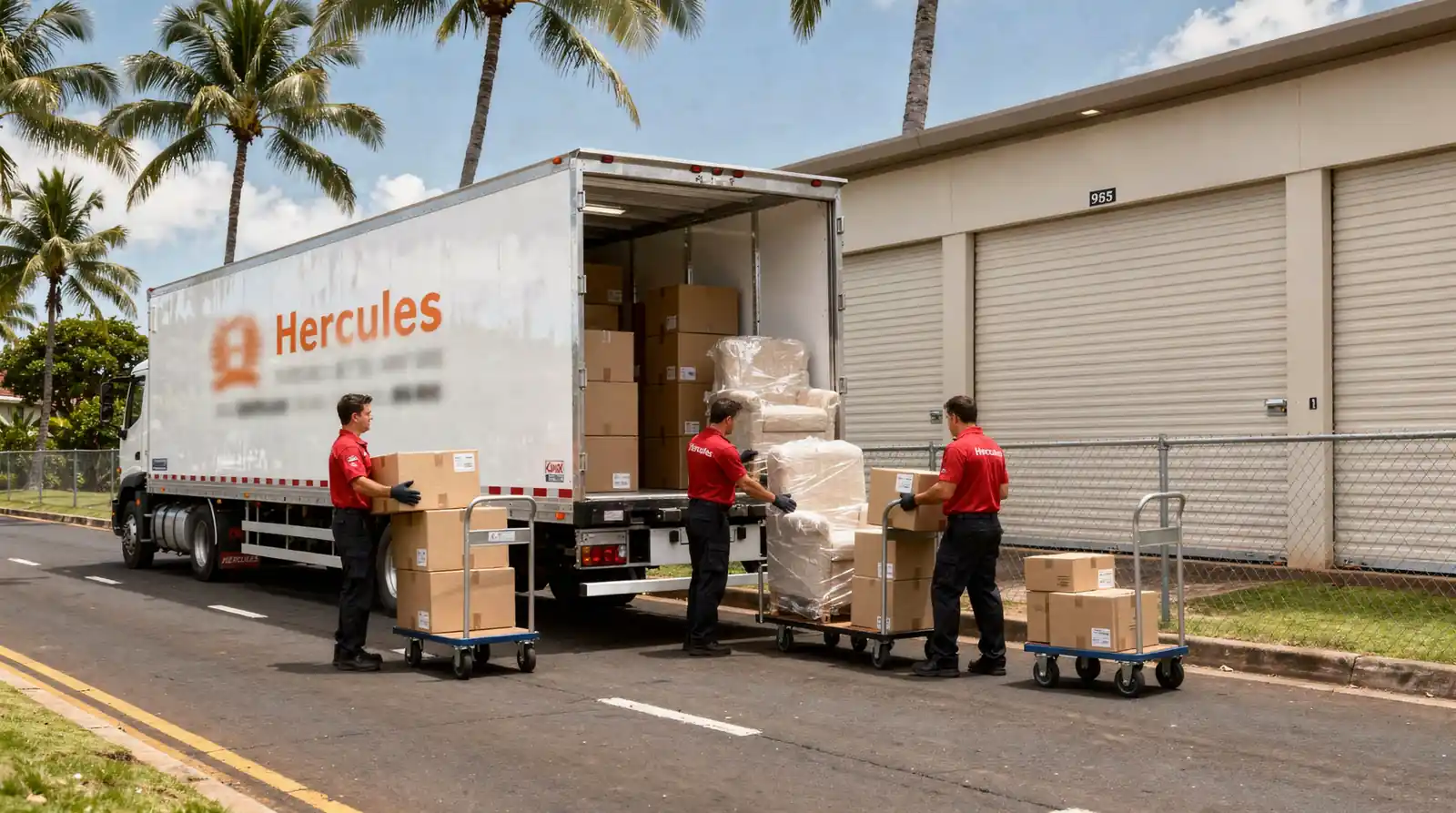 Hercules Moving Solutions offers short-term and long-term storage options for households and businesses navigating