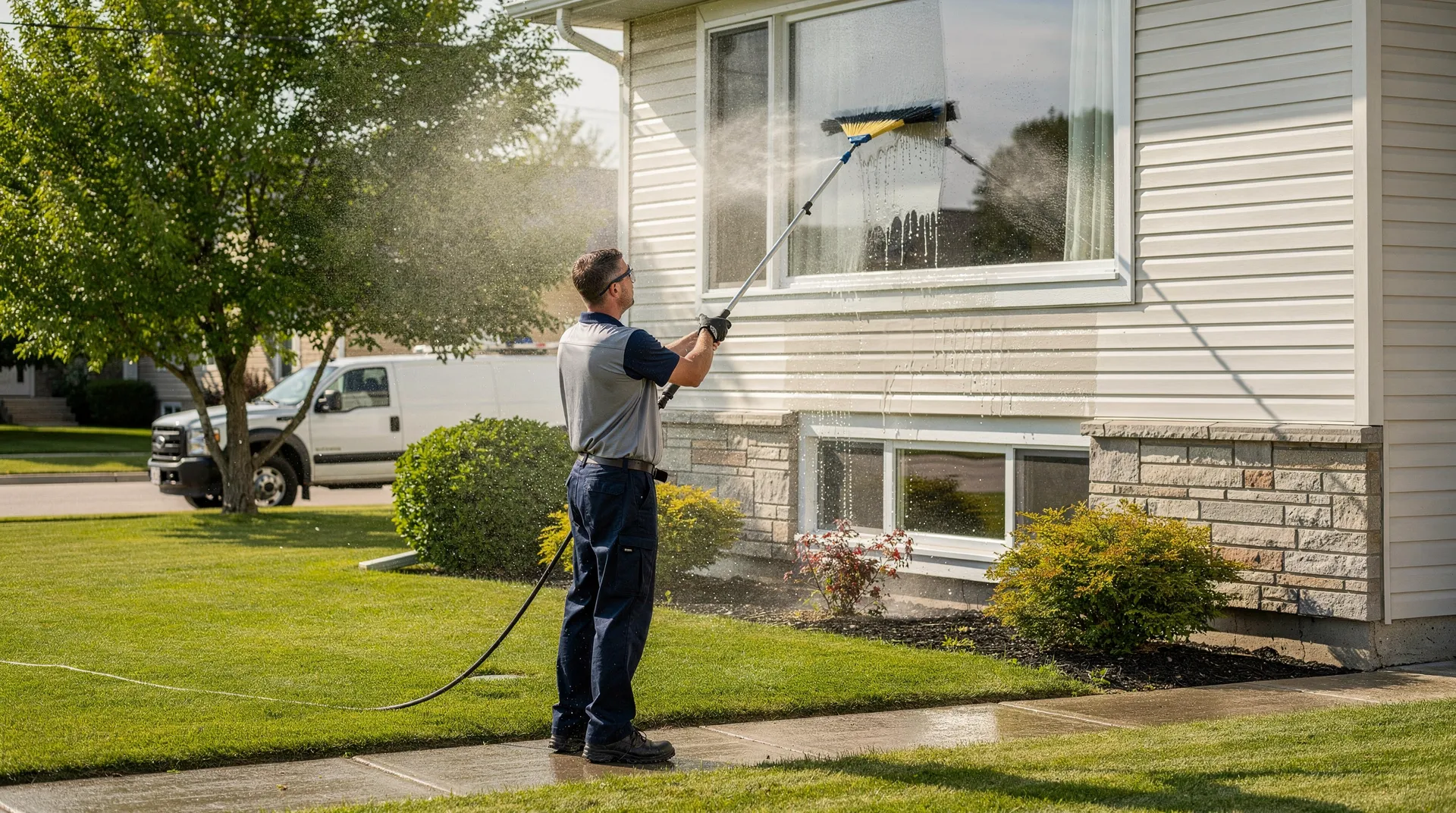 Denver's Window Cleaning & SoftWash is the only SoftWash Systems Authorized Professional accredited company