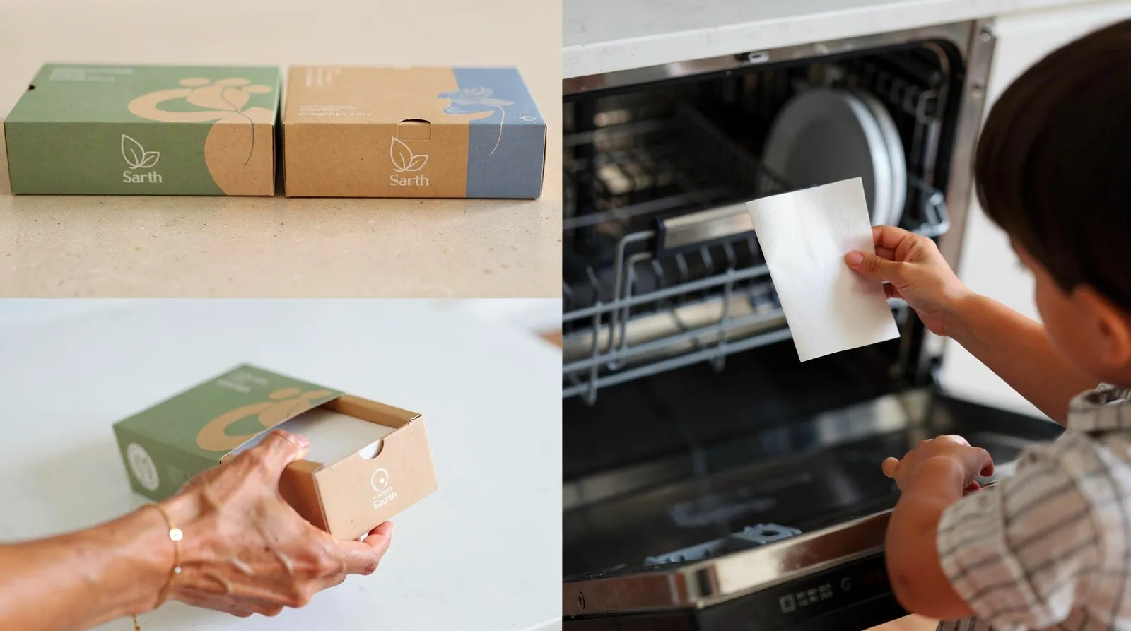 Australian families can buy detergent sheets online from brands like Easey Earth, which offers