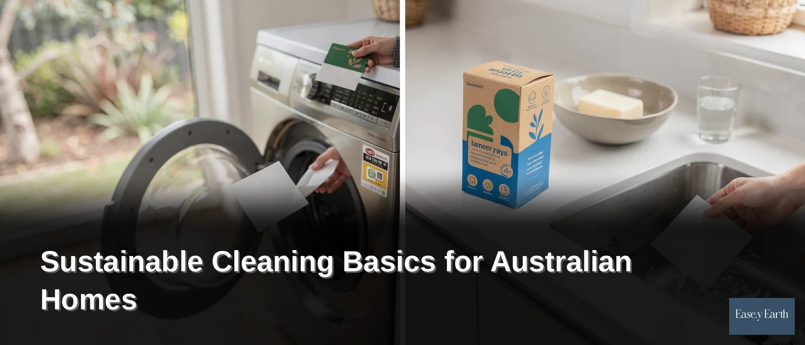 Basic home supplies like soda, vinegar or soft soap can replace most chemical cleaning products